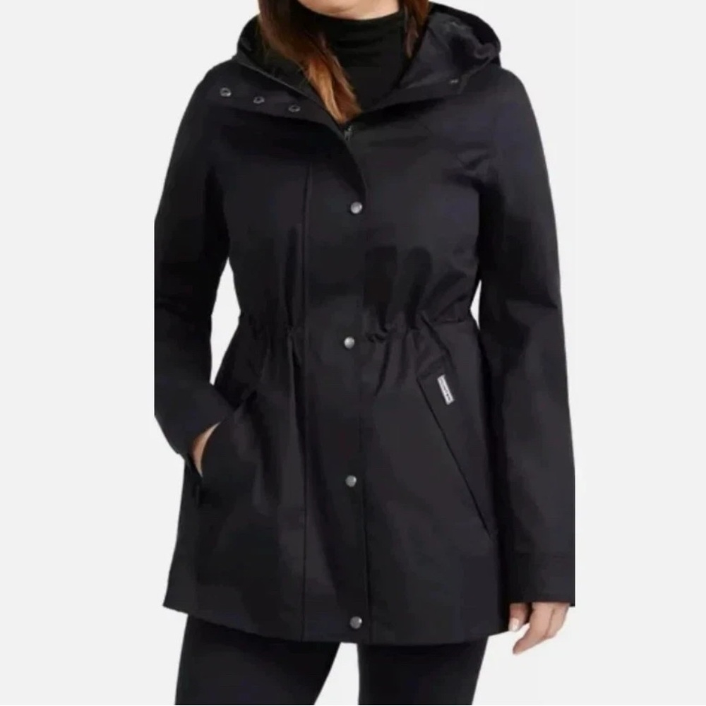 NEW Hunter Women's Ladie's Water Resistant Rain Jacket Black S,M,L,XL,XXL